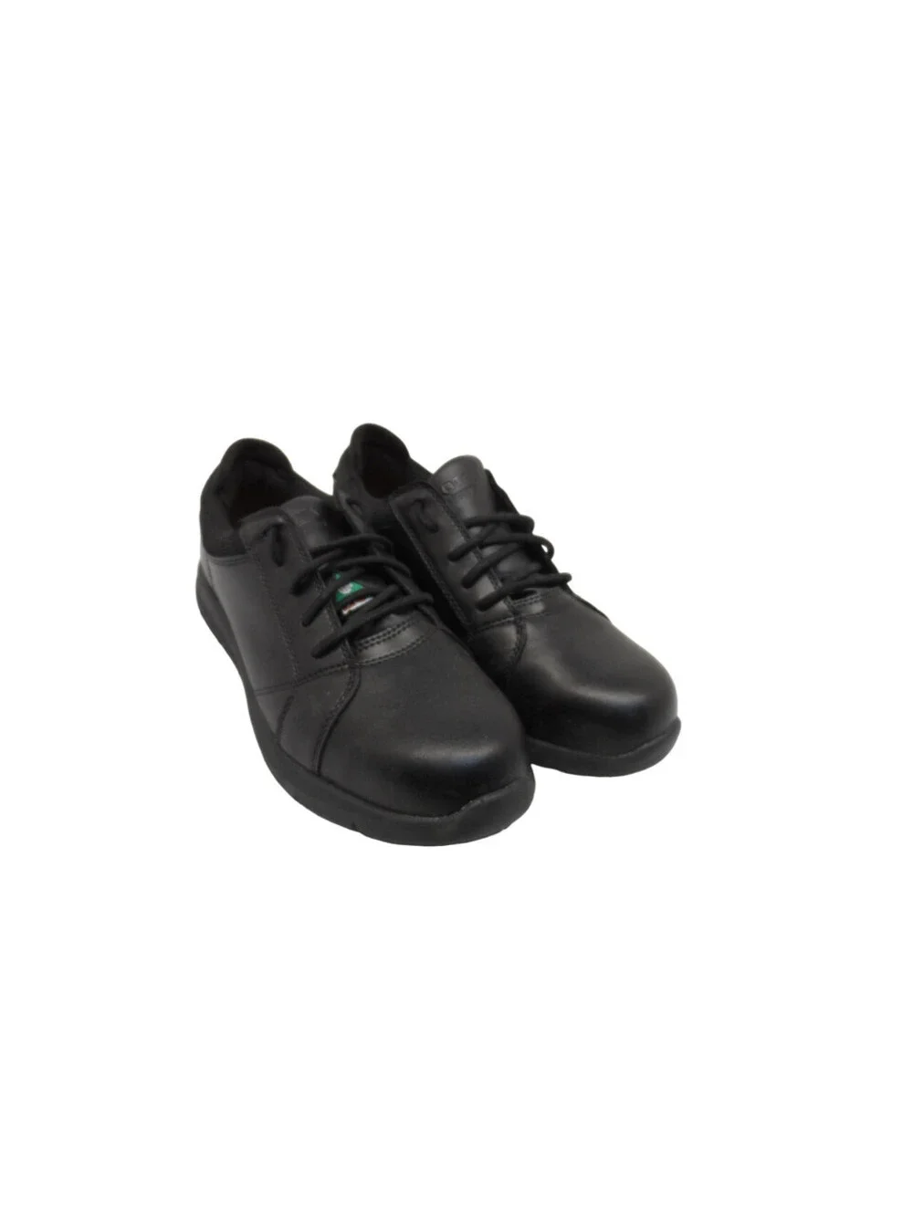 Dakota Men's Lace-Up Steel Toe Sport Oxford Shoes 3105 Black Leather Size 8.5M